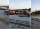600 milyona tikilən Bakı Quba yolu yenidən qurulur – FOTOLAR