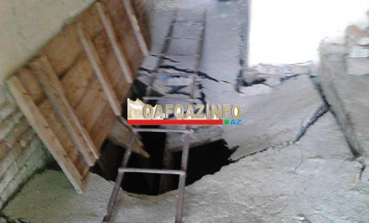 Bakıda yol çökdü; deputat söz verdi
