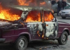 Göygöldə "VAZ" markalı avtomobil yanıb
