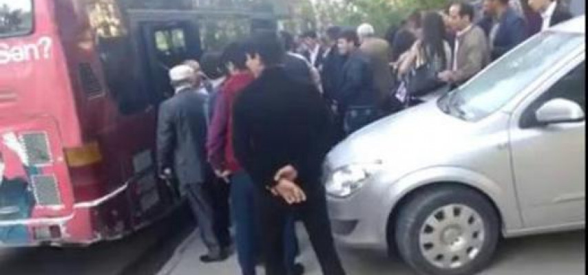 Avtobusda arxa qapıdan düşüb qaçanlara qarşı addım