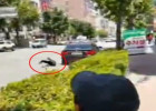 Sərxoş sürücü yol polisini sürüdü