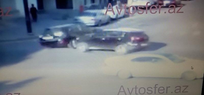 Qəza da budur, qəza şəraiti də – Bakıda «KİA» «Lexus»u belə aşırdı