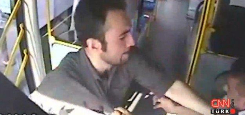 Polisdən avtobus sürücüsünə amansızlıq