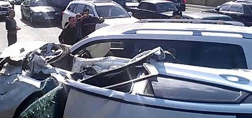 Sərxoş sürücü qəza törətdi
