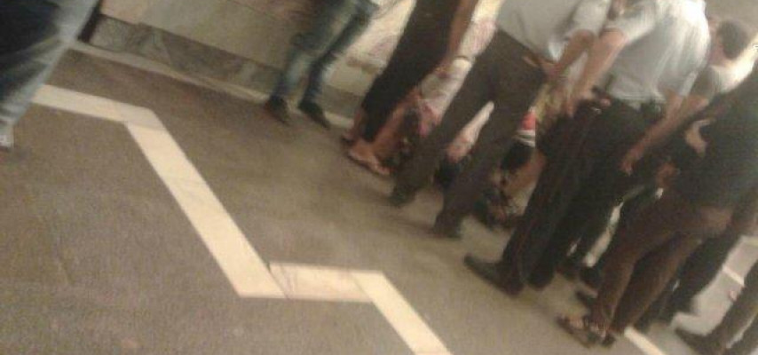 Bakı metrosunda həyəcanlı anlar