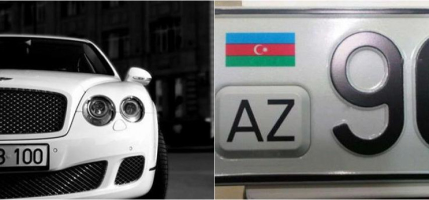 Saxta nömrəli avtomobil saxlanıldı
