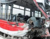 “Kamaz” sərnişin avtobusu ilə toqquşdu