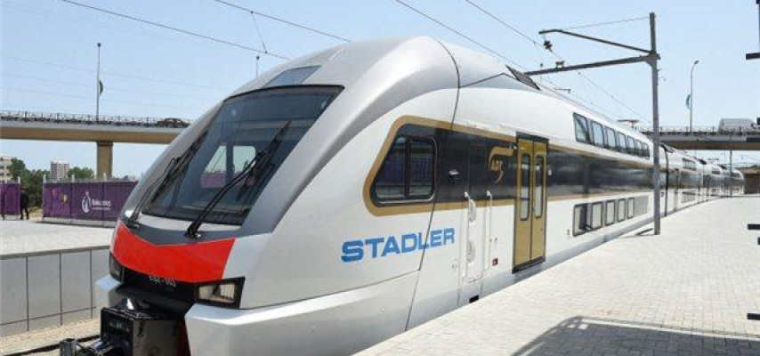 İkimərtəbəli qatarlar üçün yeni yol tikilir