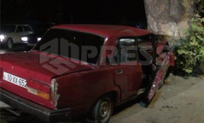 Azərbaycanda növbəti ağır yol qəzası: 4 yaralı