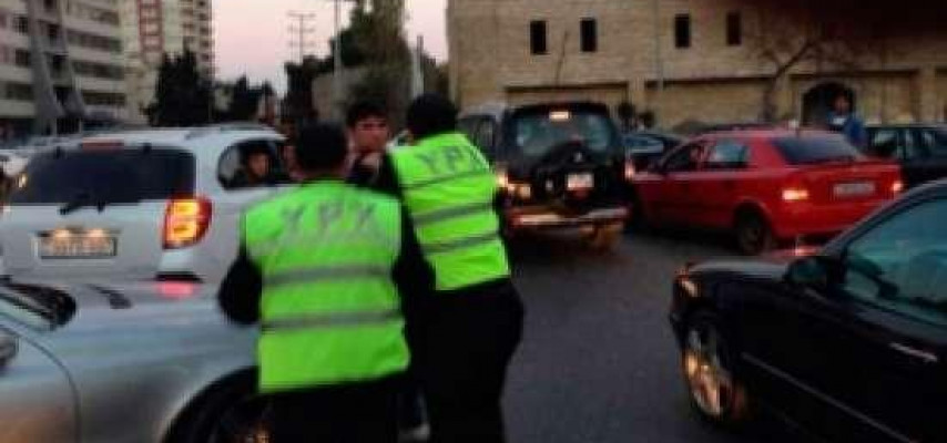 Daha bir general oğlu yol polisinə hücum etdi