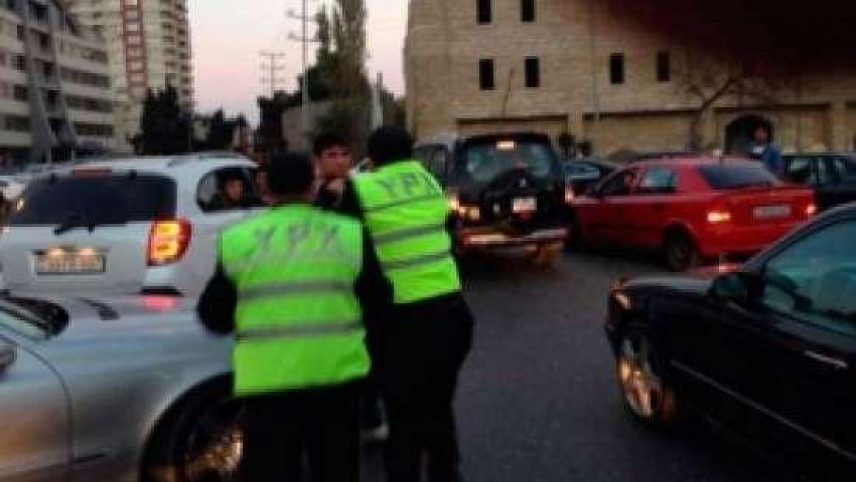 Daha bir general oğlu yol polisinə hücum etdi