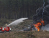 Hərbi təlimdə helikopter qəzası
