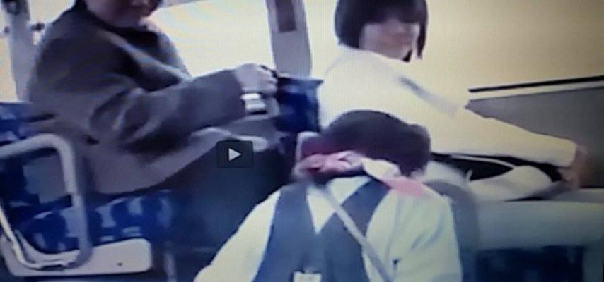 Avtobusda meymun adam oldu, bəzi adamlar düzəlmədi