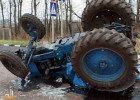 Balakəndə traktorla avtomobil toqquşub, ölən və yaralanan var