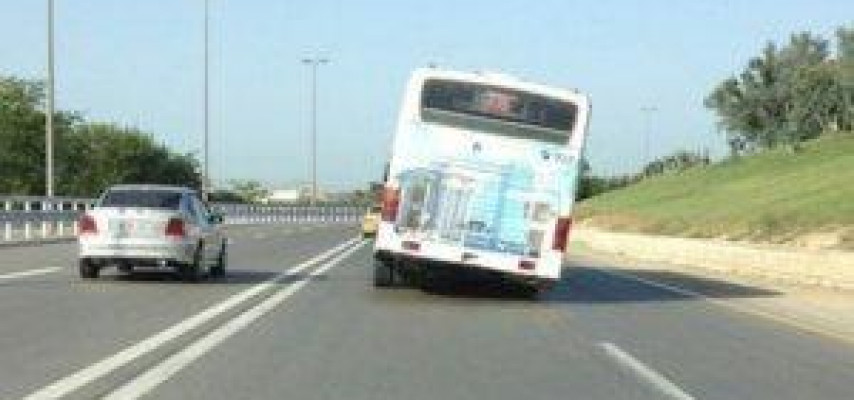 Yol polisi avtobus sürücülərinə qarşı reydlərə başladı
