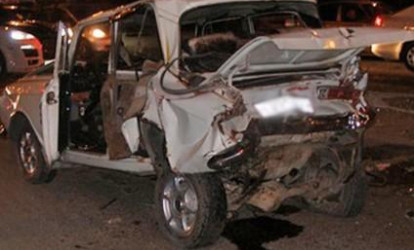 İki «07» toqquşdu, xəsarət alanlar var