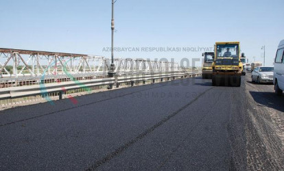 Ələt-Astara yolunda təmir işləri davam edir – FOTO + VİDEO