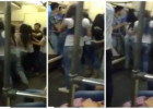 Bakı metrosunda qızların davası – Saçyoldu