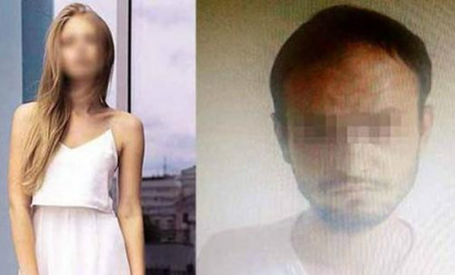 Sürücü fotomodeli dayanacaqda zorladı