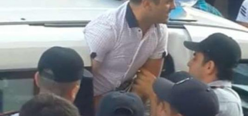 Bakıda polislərlə sürücü arasında qarşıdurma - cəza veriləcək