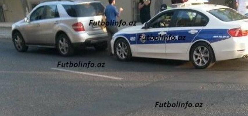 Yol polisi “Qarabağ”ın hücumçusunu saxladı