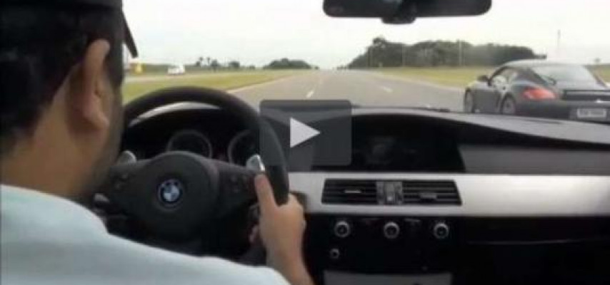 Maqistral yolda «BMW M5»-lərin gücü