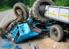 Cəlilabadda traktor aşıb: 4 yaralı