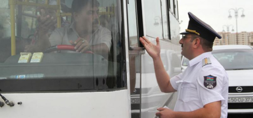 Avtobus sürücülərinə qarşı reydlər başladı
