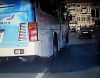 Avtobus sürücüləri 20 qəpiyə görə ölümünə sürdü – REAL VİDEO