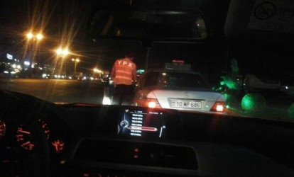 Yol polisi gecə Bakıda postlar qurmağa başladı -  RƏSMİ AÇIQLAMA