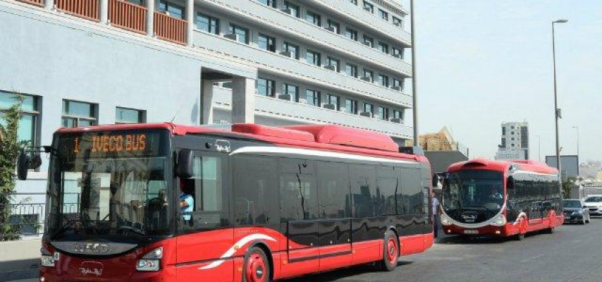 Bakıda lüks avtobuslar xəttə buraxıldı