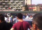 Bakıda polislə qarşıdurma – FOTO