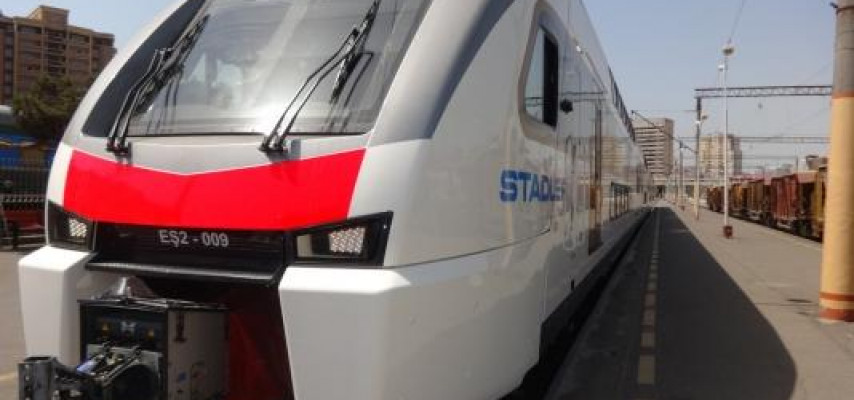 Bakı-Sumqayıt dəmiryolu ilə 8 qatar hərəkət edəcək