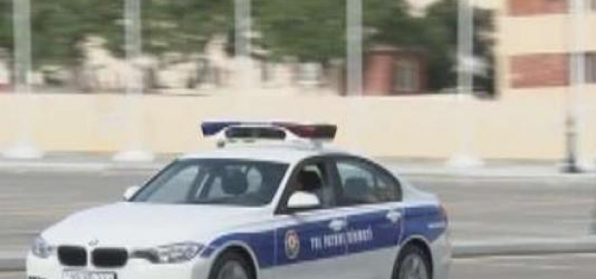 Bakıda «Niva»nı saxlayan yol polisini döydülər