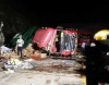 Avtobus yük maşını ilə toqquşdu -12 ölü, 19 yaralı