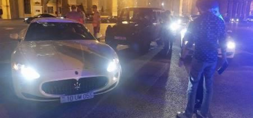 «Maserati» və «Galendewagen»i cərimə meydançasına belə apardılar