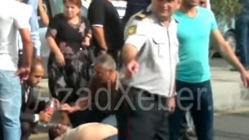 DİN Bakıda piyadaların vurulması ilə bağlı məlumat yaydı  (18+)
