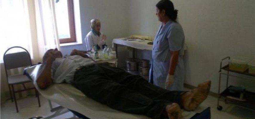 Şəhidlər Xiyabanı ərazisində piyada vuruldu