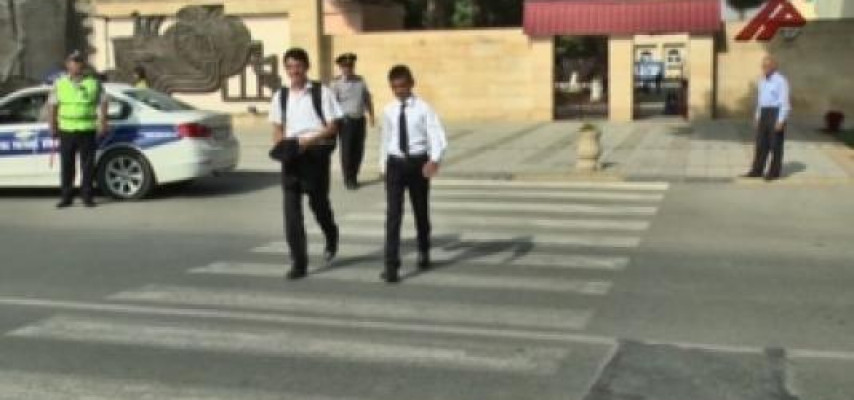 Yol polisi uşaqlara görə reydlərə başladı