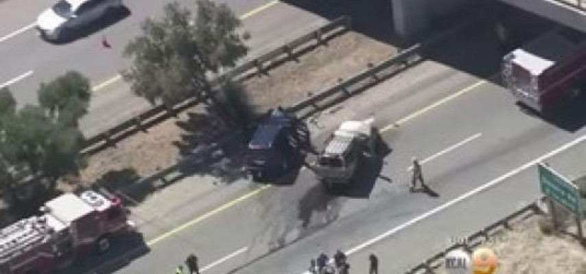 Polis şübhəli şəxsi vertolyotdan atəşə tutdu