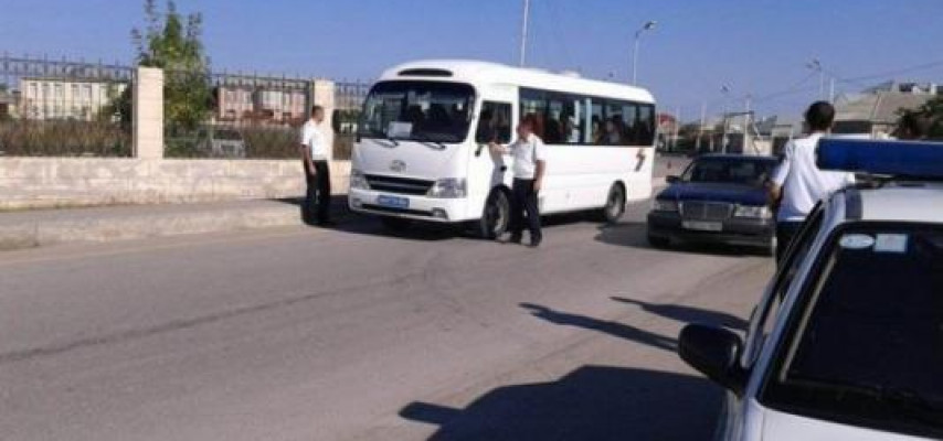 Müfəttişi saymadı, maşını üstünə sürdü