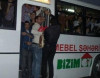 Sərnişinlər avtobusa minə bilmir