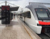 Sumqayıt yerinə azıb Siyəzənə gedən qatardan görüntülər