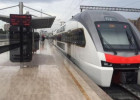 Sumqayıt yerinə azıb Siyəzənə gedən qatardan görüntülər