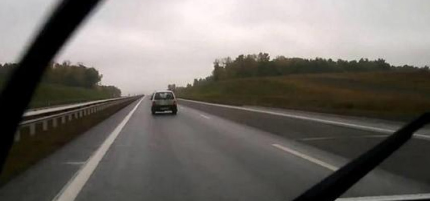 Yolda sensasiya: "BMW-X6" "OKA"-ya çata bilmədi