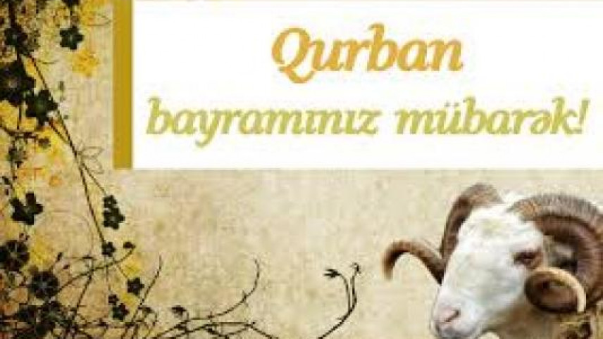Qurban Bayramınız mübarək!