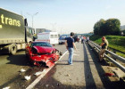 Bahalı qəza; «Aston Martin»i əzdilər