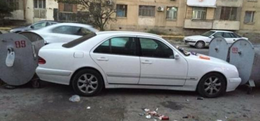 Bakıda intizamsız sürücüyə unudulmaz dərs