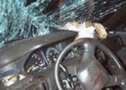 Taksi sürücüsü qəza törətdi: 1 ölü, 1 yaralı