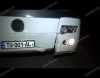 Sərnişin avtobusu qoyun sürüsünə girdi